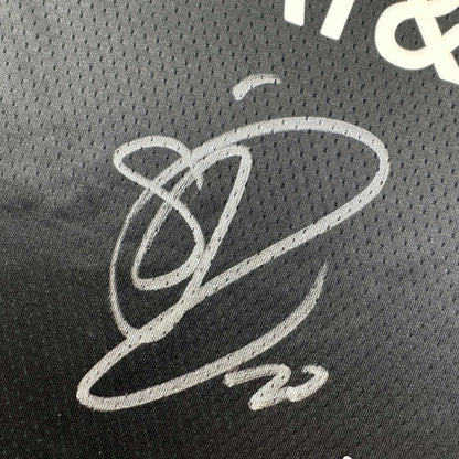 Autographed/Signed Sabrina Ionescu New York Liberty Black Swingman Basketball Jersey Fanatics COA