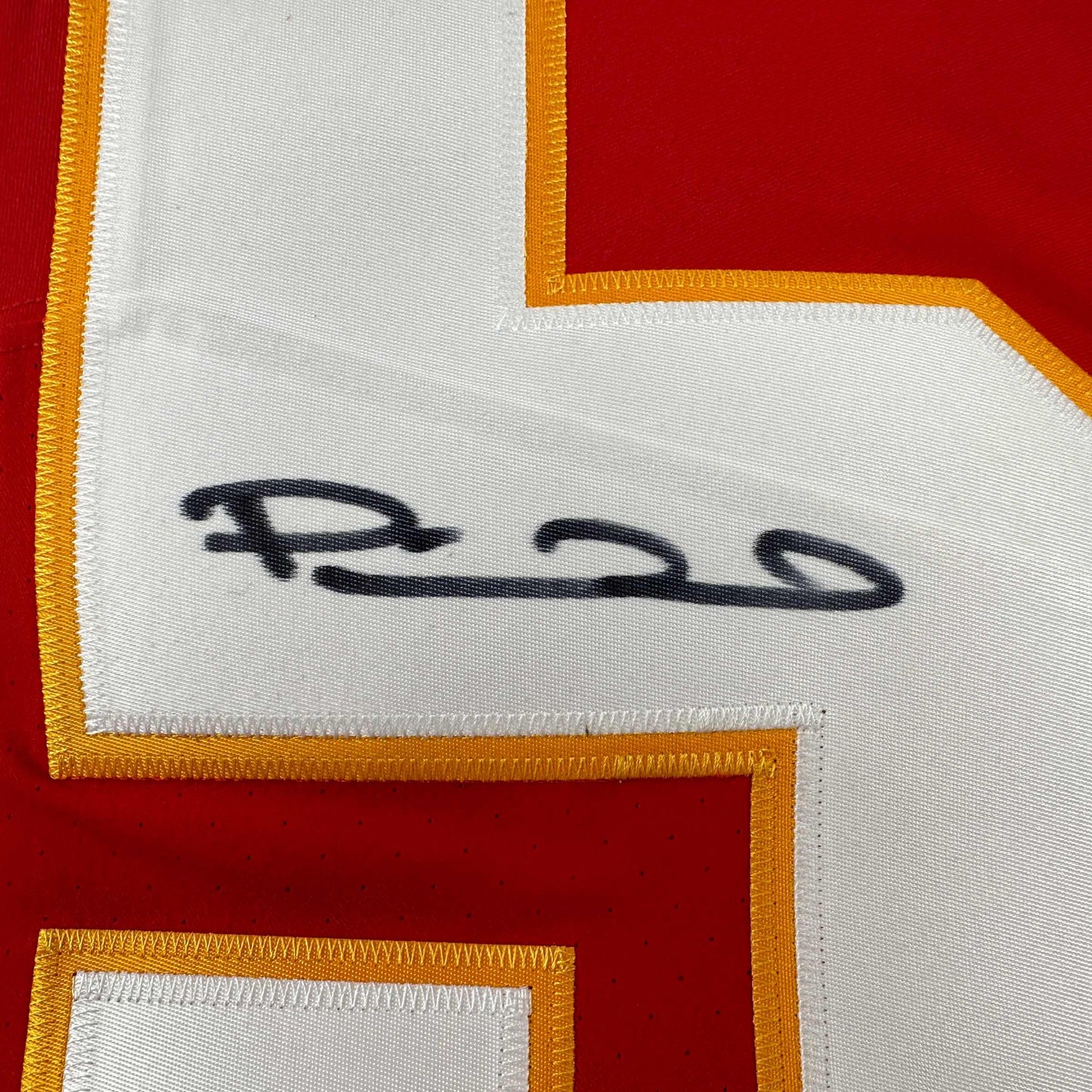 Autographed/Signed Patrick Mahomes Kansas City Chiefs Red Authentic Elite Football Jersey Fanatics COA
