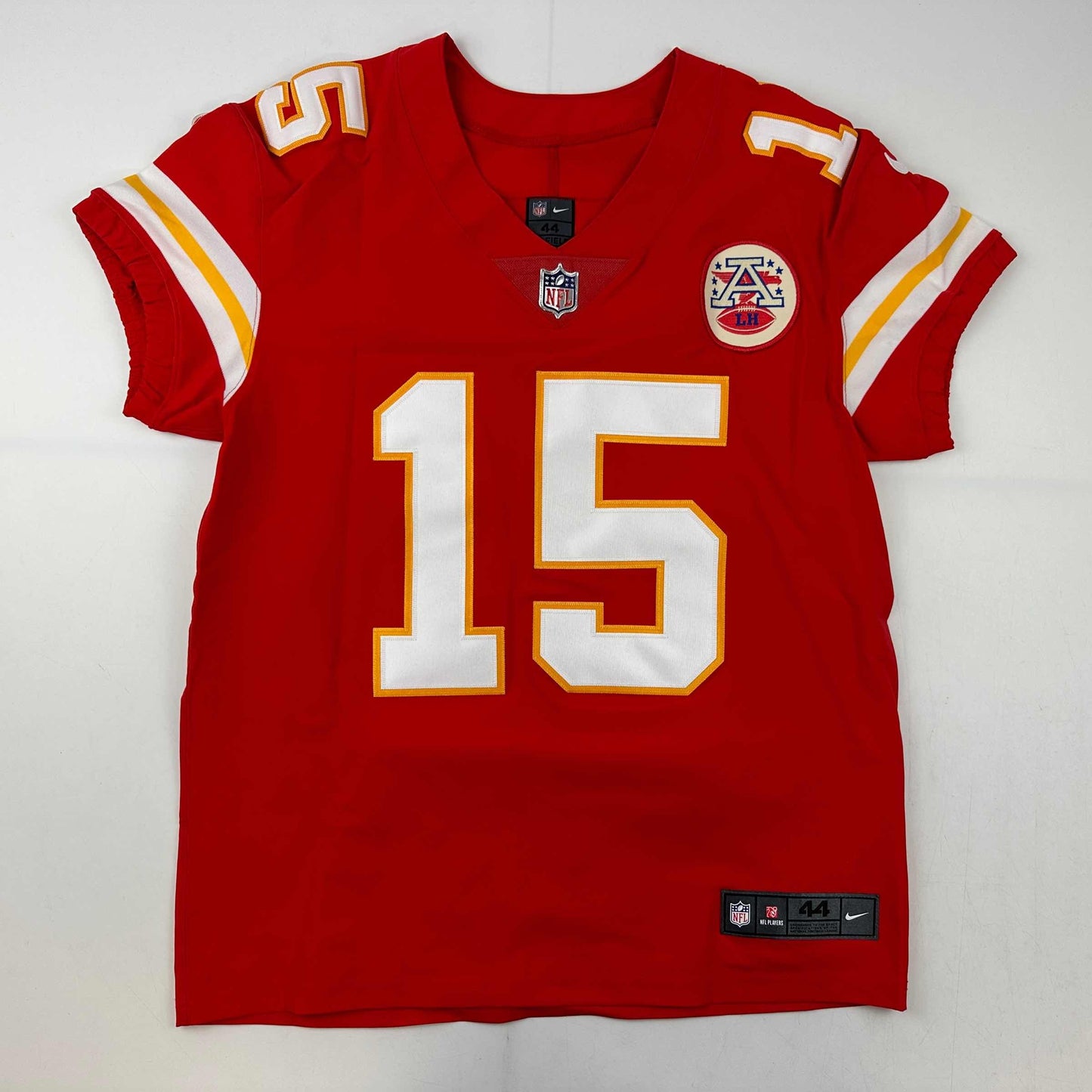 Autographed/Signed Patrick Mahomes Kansas City Chiefs Red Authentic Elite Football Jersey Fanatics COA