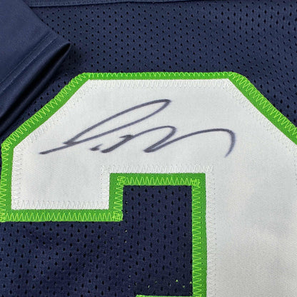 Autographed/Signed Jamal Adams Seattle Navy Blue Football Jersey JSA COA