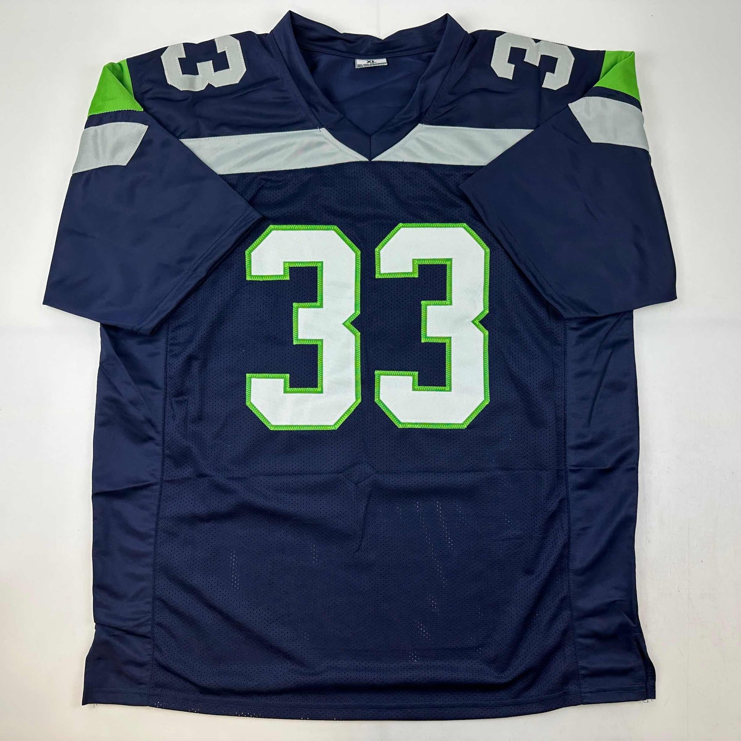 Autographed/Signed Jamal Adams Seattle Navy Blue Football Jersey JSA COA