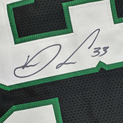 Autographed/Signed Dalvin Cook New York Black Football Jersey JSA COA