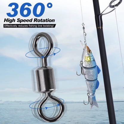 Rolling Barrel Swivels