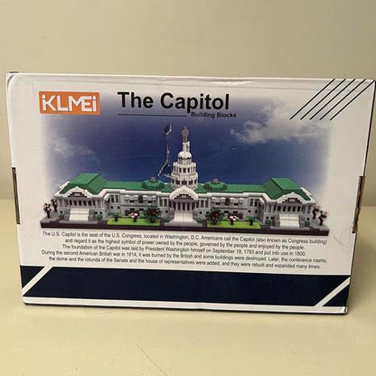 KLMEi Micro Mini Blocks United States Capitol Famous Building  (14+)  3630 PCS