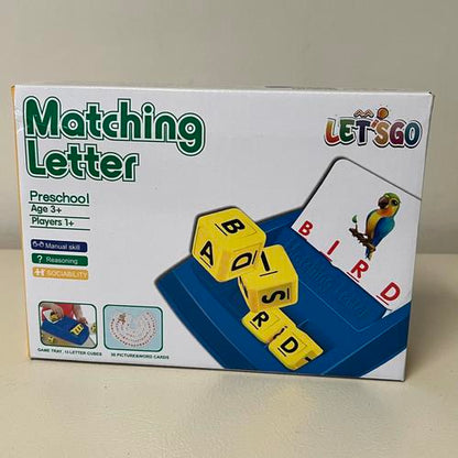 Toys for 3-8 Year Olds Boys, Spelling Games for Kids Ages 4-8 Matching Letter Ga