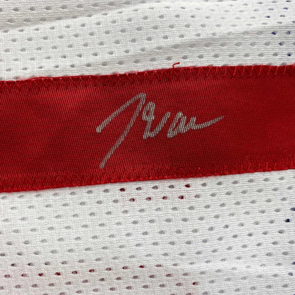 Autographed/Signed John Wall Los Angeles White Basketball Jersey JSA COA