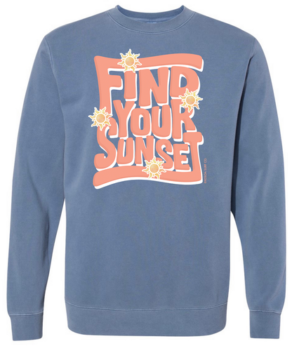 Koloa Groovy  Find Your Sunset Sweatshirt