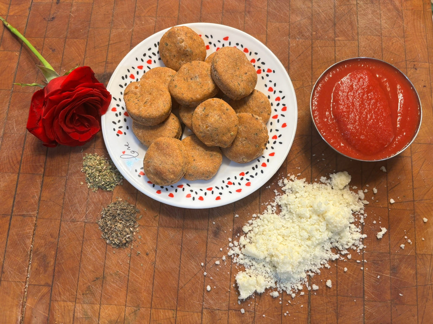 Organic Pizza Paws Dog Treats | Human-Grade, Savory & Handmade