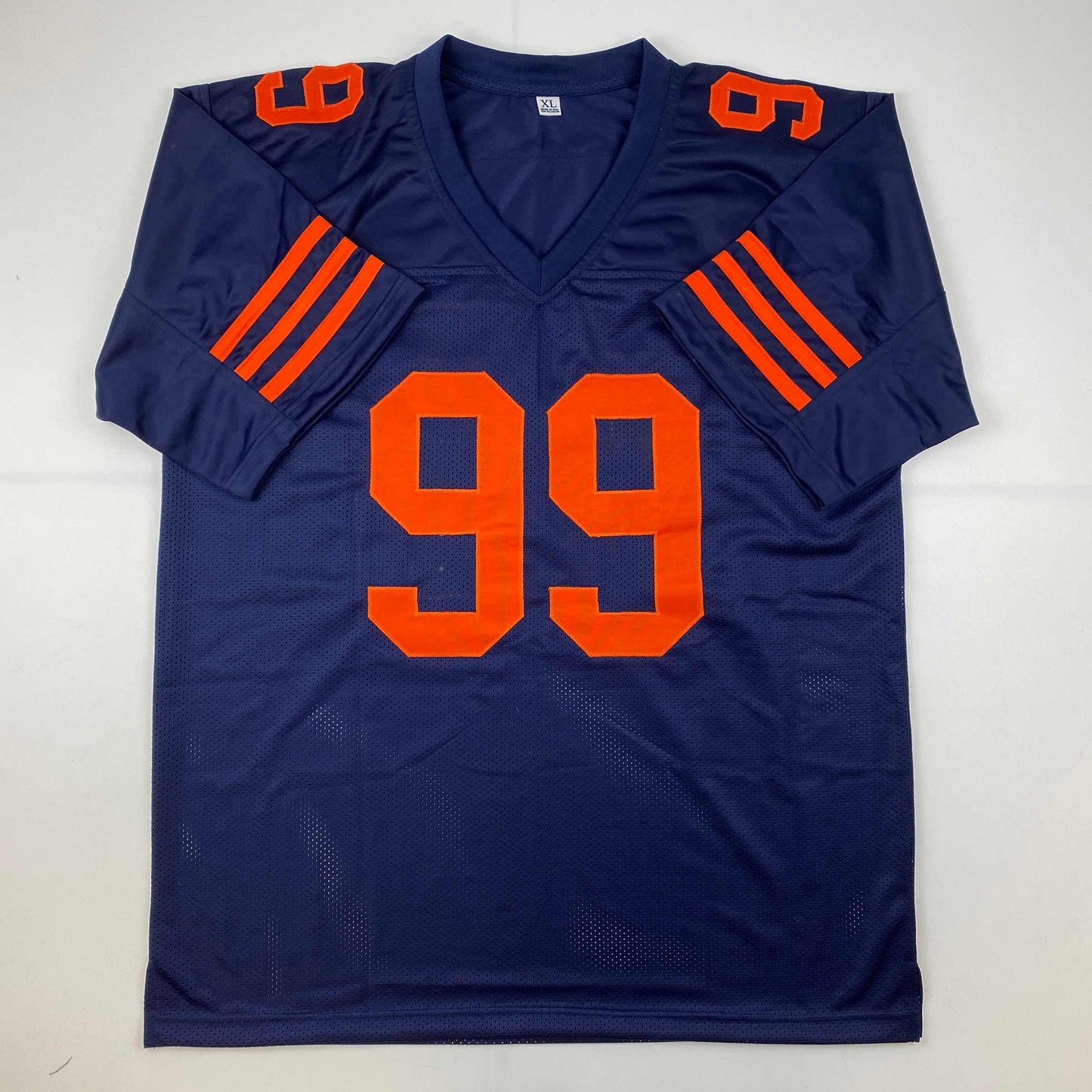 Autographed/Signed Dan Hampton Chicago Color Rush Football Jersey Beckett BAS COA