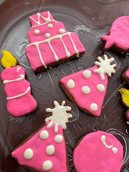 Birthday Girl Organic Dog Cookie Box