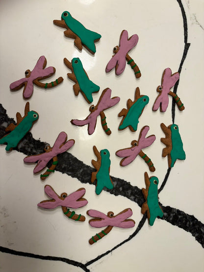 DRAGONFLY & GRASSHOPPER COOKIES