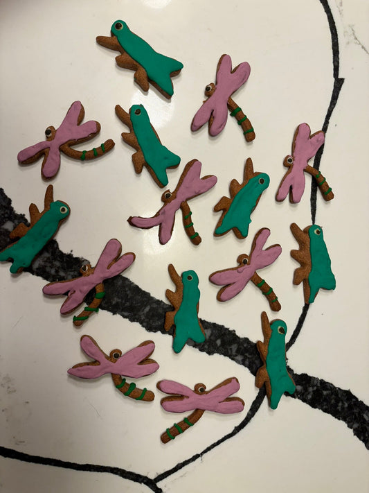 DRAGONFLY & GRASSHOPPER COOKIES