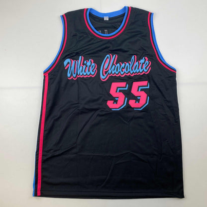 Autographed/Signed Jason Williams Miami Black Vice City Basketball Jersey Pristine PA COA