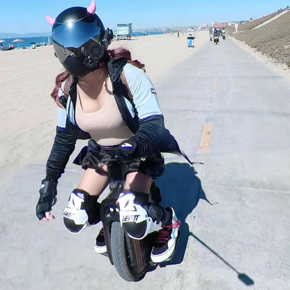 MagNeatOhz: Small Pink Devil Horns for Helmet