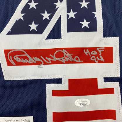 Autographed/Signed Randy White HOF 94 Dallas America's Team Football Jersey JSA COA