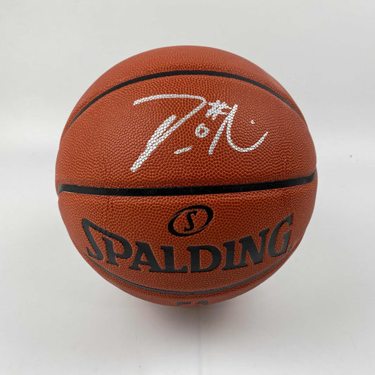 Autographed/Signed Damian Lillard Portland Trail Blazers Spalding Full Size Basketball JSA COA