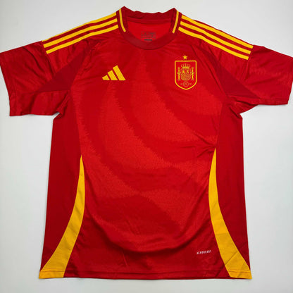 Autographed/Signed Lamine Yamal Spain Red World Cup Soccer Futbol Jersey Beckett BAS COA