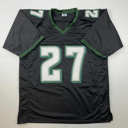 Autographed/Signed Malcolm Jenkins Philadelphia Black Football Jersey Beckett BAS COA