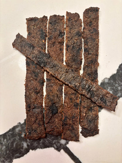 Organic Blueberry Beef Jerky for Dogs | Human-Grade, High Protein