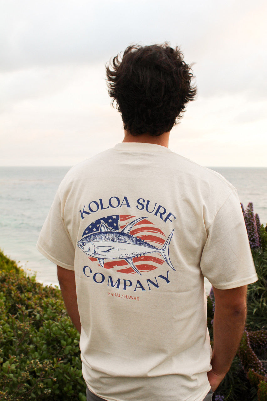 Koloa Yellowfin USA Heavyweight T-Shirt