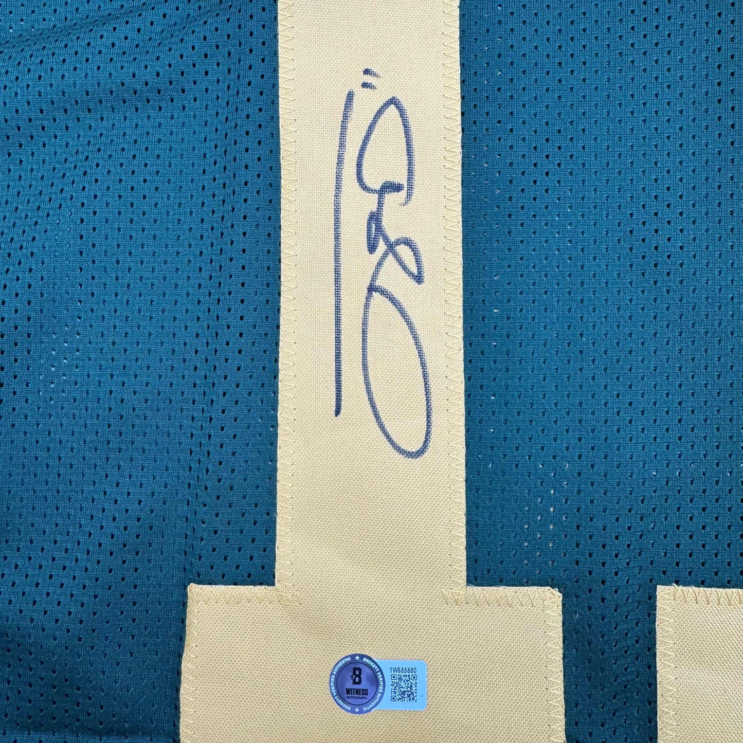 Autographed/Signed Jayden Reed Green Bay Color Rush Football Jersey Beckett BAS COA