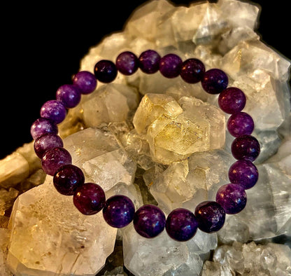 Lepidolite Reiki-Infused Peace & Emotional Balance Bracelet