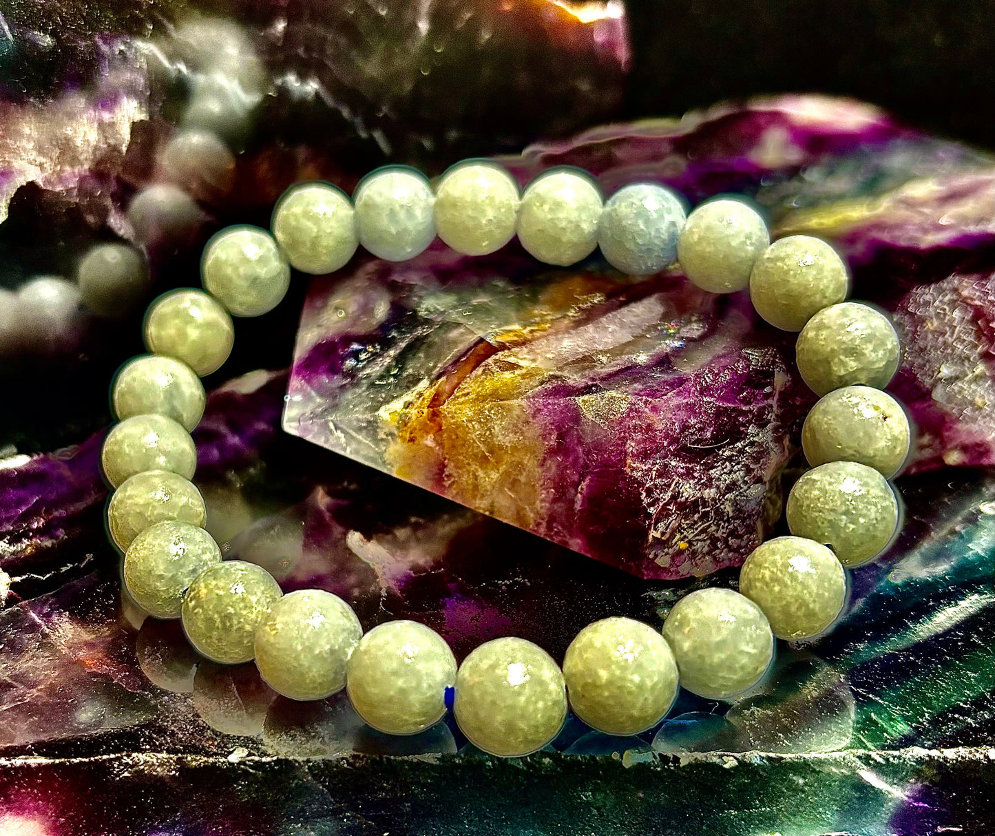 Heavenly Calm Celestite Bracelet (Celestine Bracelet)