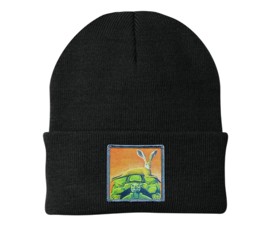 The Tortoise By a Hare Beanie - Triathlete Store
