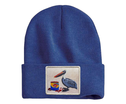 Gone Fishin' Pelican Beanie - Triathlete Store