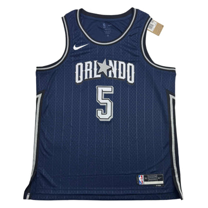 Autographed/Signed Paolo Banchero Orlando Nike Swingman City Edition Jersey Fanatics COA