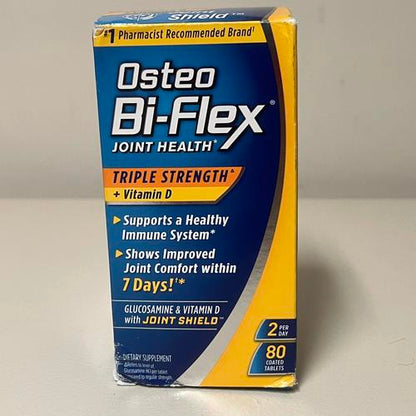 Osteo BiFlex Triple Strength Glucosamine Chondroitin with Vitamin D, 80 Count