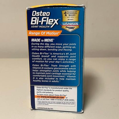Osteo BiFlex Triple Strength Glucosamine Chondroitin with Vitamin D, 80 Count