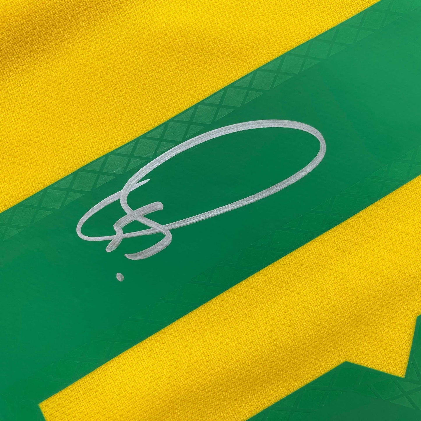 Autographed/Signed Vini Vinicius Jr. #18 Brazil Yellow Soccer Jersey Beckett BAS COA