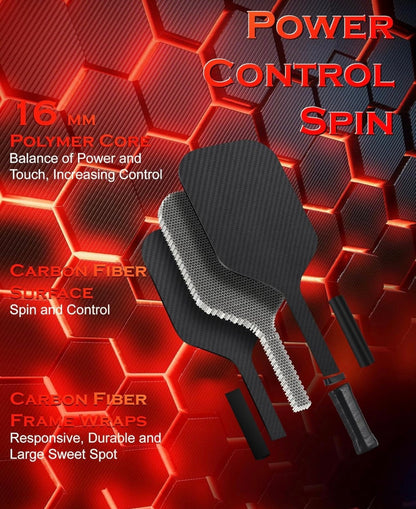 Dark Knight/Joker #2 - Pickleball Paddle