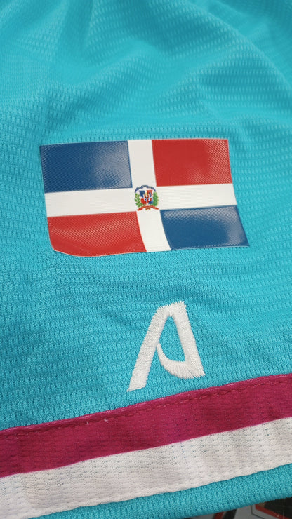 Men's Serie del Caribe 2024 OFFICIAL Dominicana Jersey - Teal