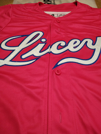 2025-2026 Official Licey Pink Edition Jersey Arrieta - Men's LIDOM Baseball