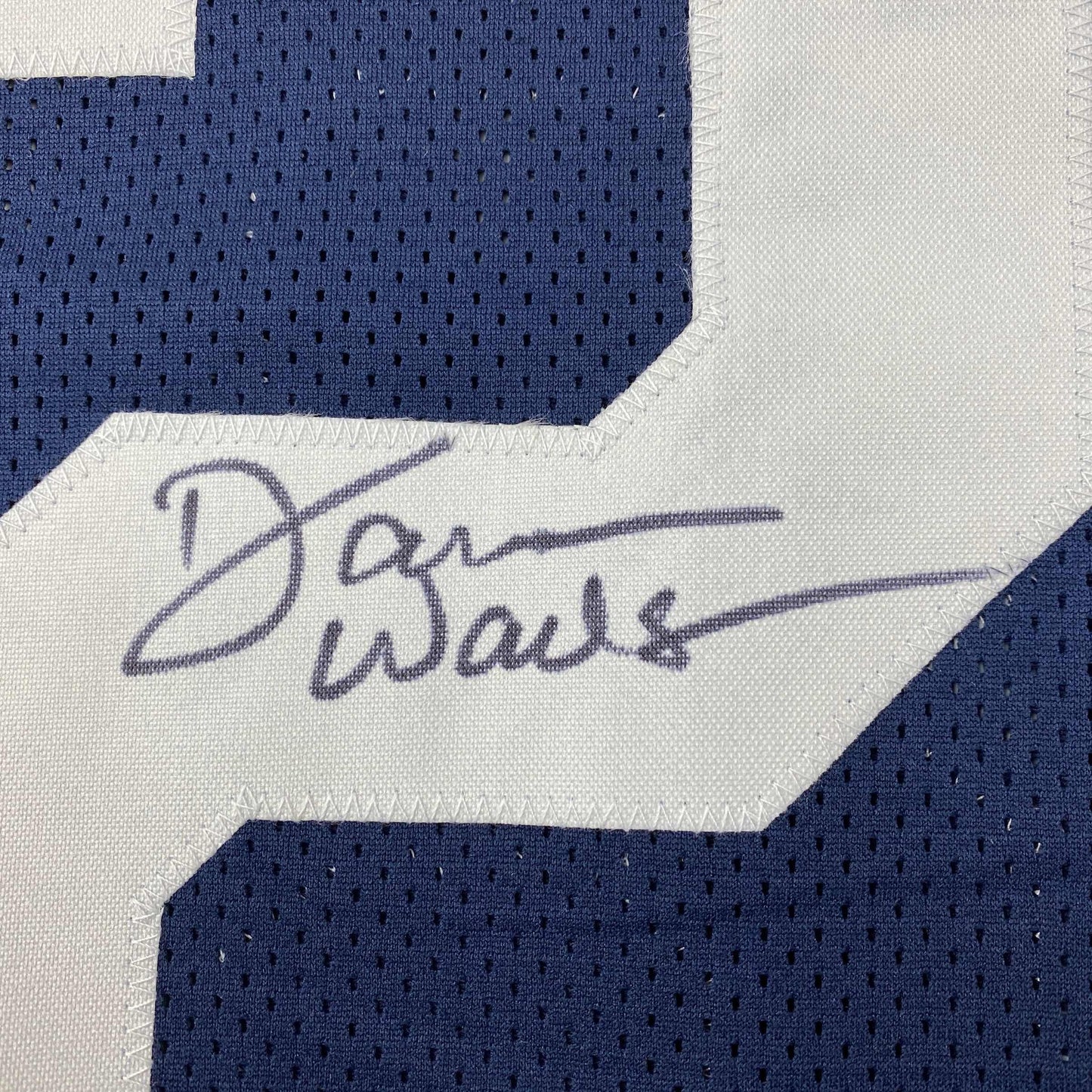Autographed/Signed Darren Woodson Dallas Thanksgiving Day Football Jersey JSA COA