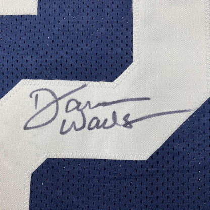 Autographed/Signed Darren Woodson Dallas Thanksgiving Day Football Jersey JSA COA