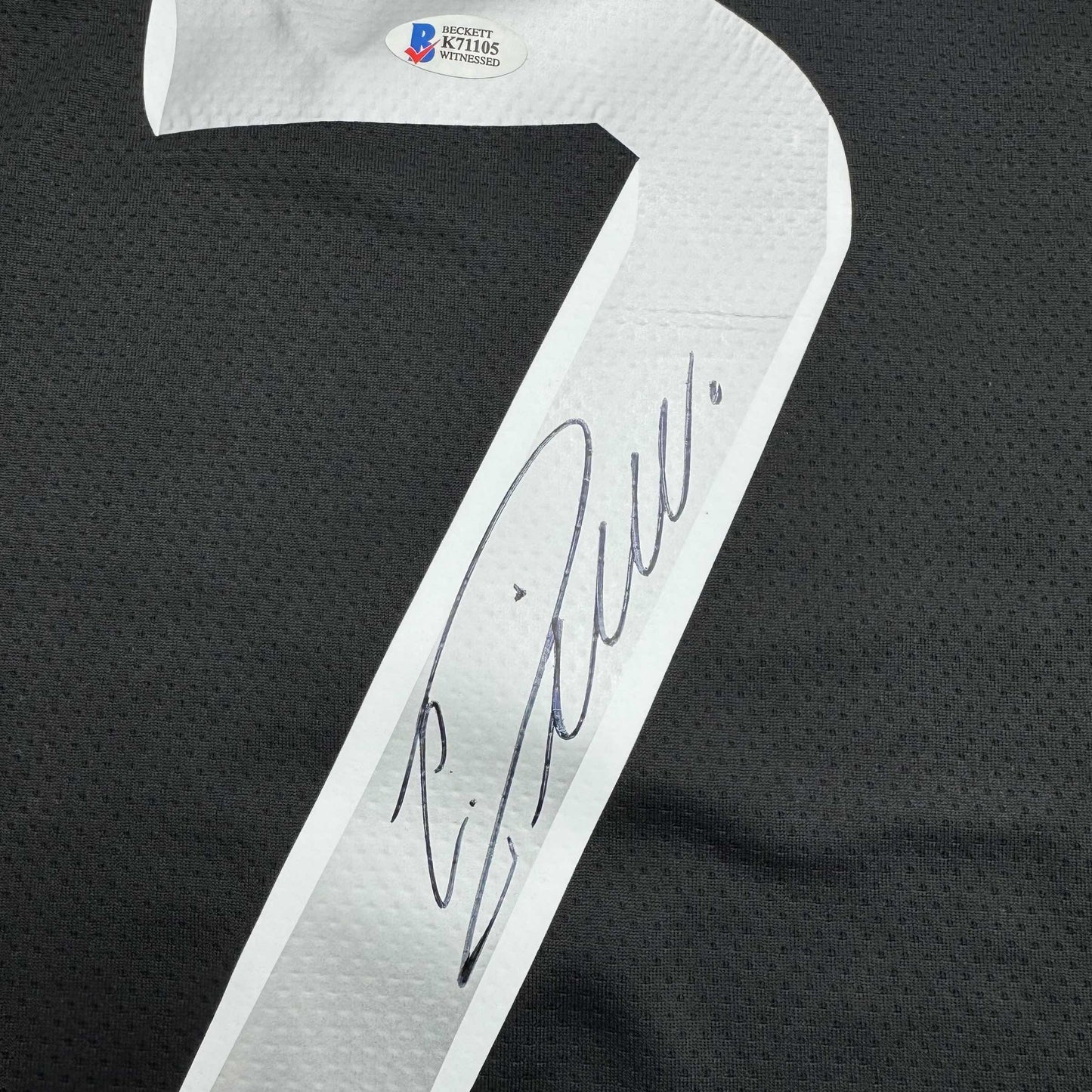 Autographed/Signed Cristiano Ronaldo Manchester United Black Soccer Jersey Beckett BAS COA