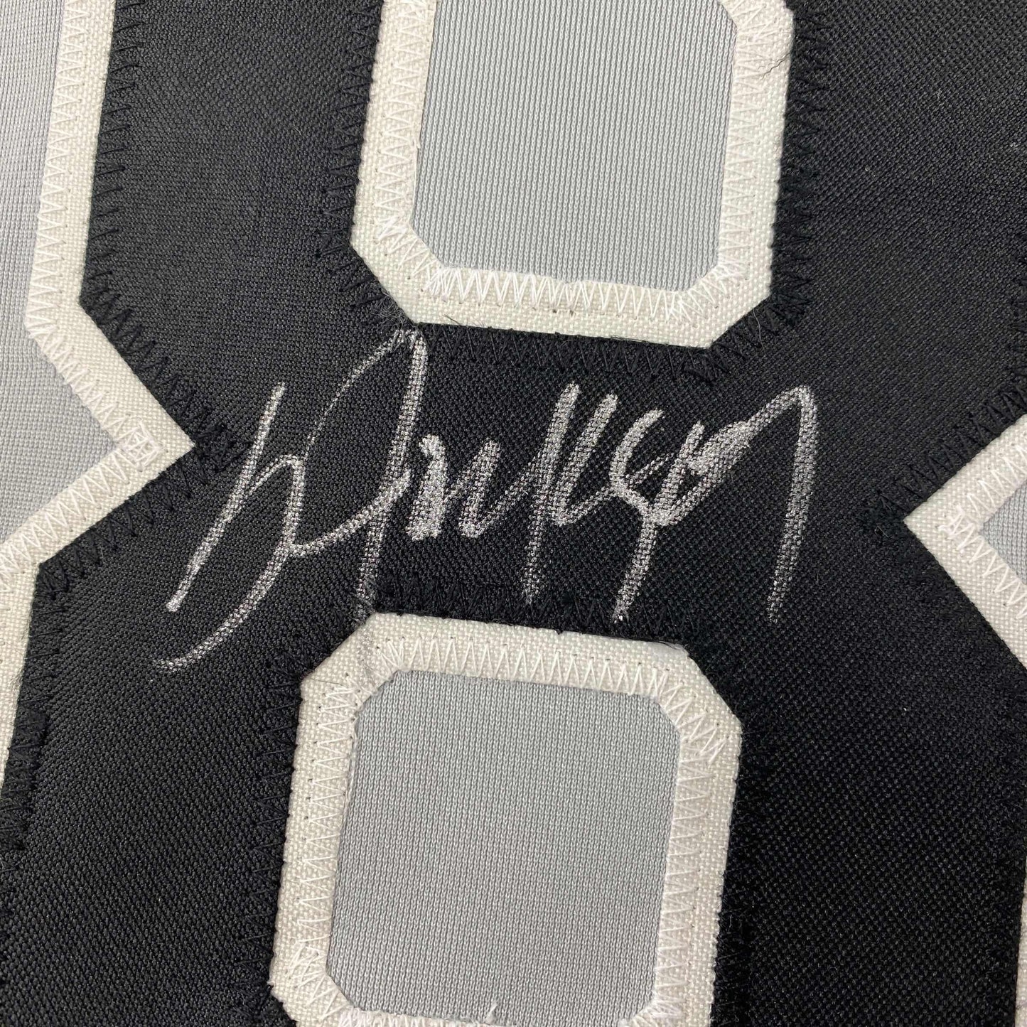 Autographed/Signed Bo Jackson Chicago Grey Baseball Jersey JSA COA