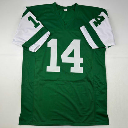 Autographed/Signed Richard Todd New York Green Football Jersey JSA COA