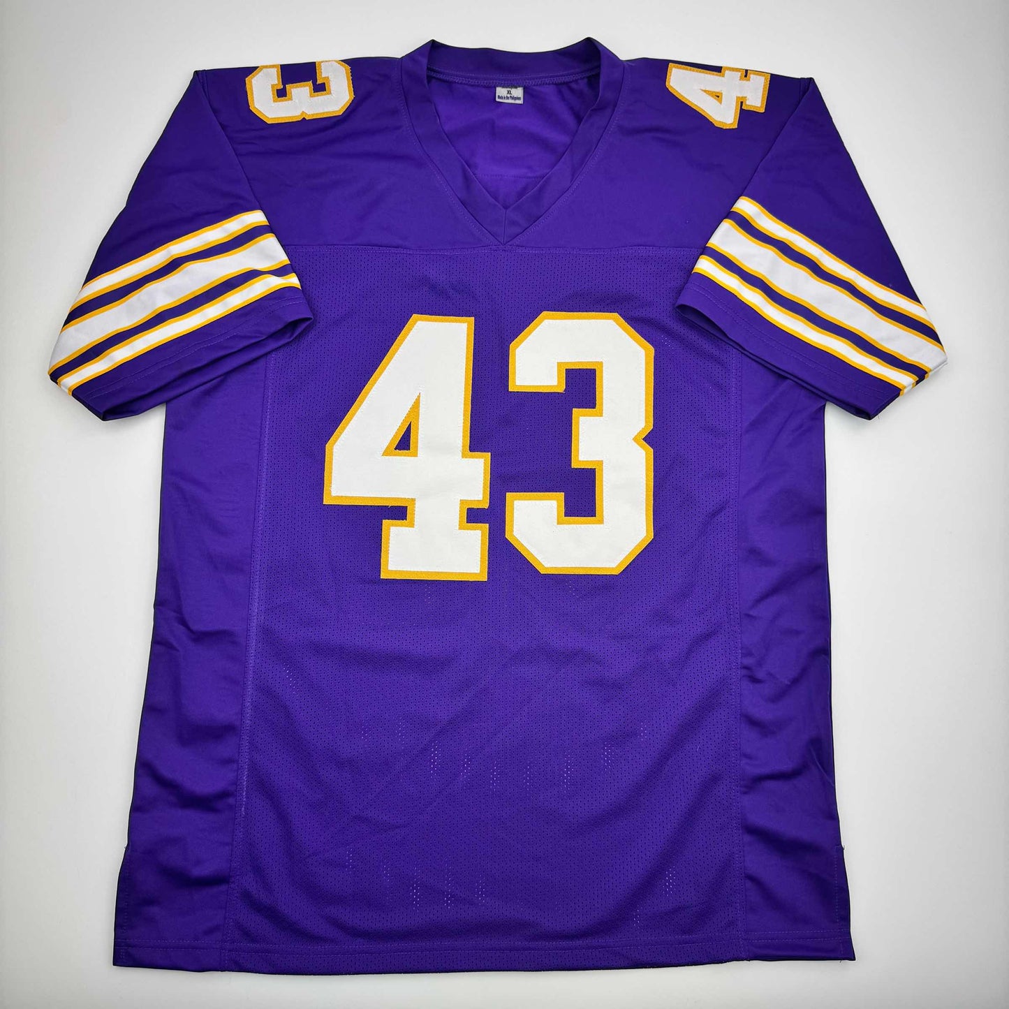 Autographed/Signed Andrew Van Ginkel Minnesota Purple Football Jersey JSA COA #2