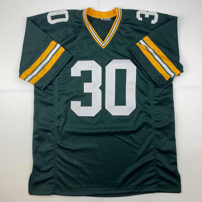 Autographed/Signed John Kuhn Green Bay Green Football Jersey PSA/DNA COA