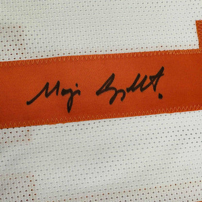 Autographed/Signed Major Applewhite Texas White College Football Jersey JSA COA