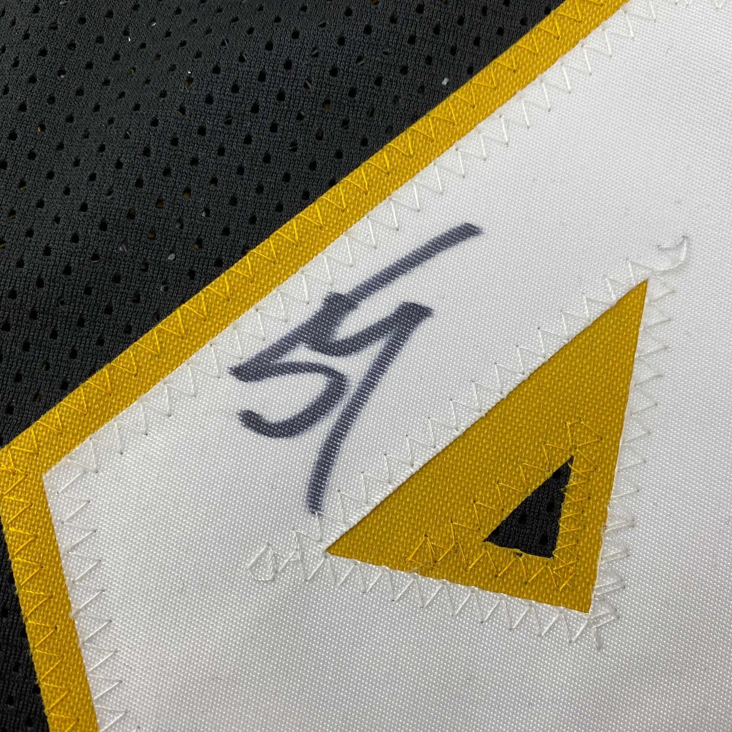 Autographed/Signed Shaquille Shaq O'Neal Los Angeles LA Black Basketball Jersey JSA COA