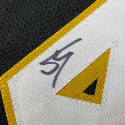 Autographed/Signed Shaquille Shaq O'Neal Los Angeles LA Black Basketball Jersey JSA COA