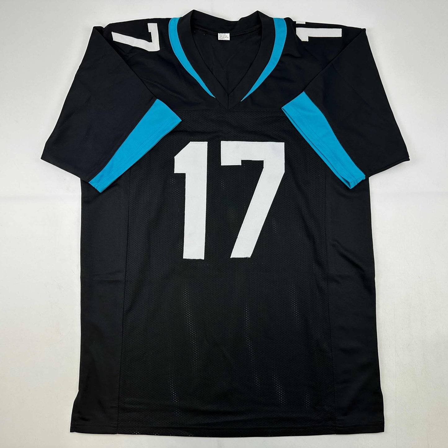 Autographed/Signed Evan Engram Jacksonville Black Football Jersey Beckett BAS COA