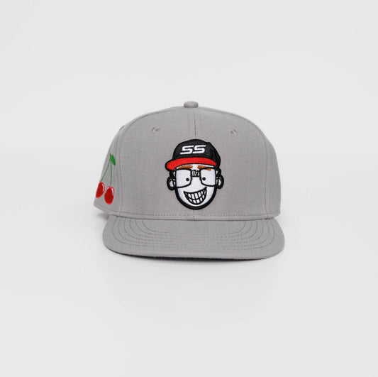 Grey Logo Fitted