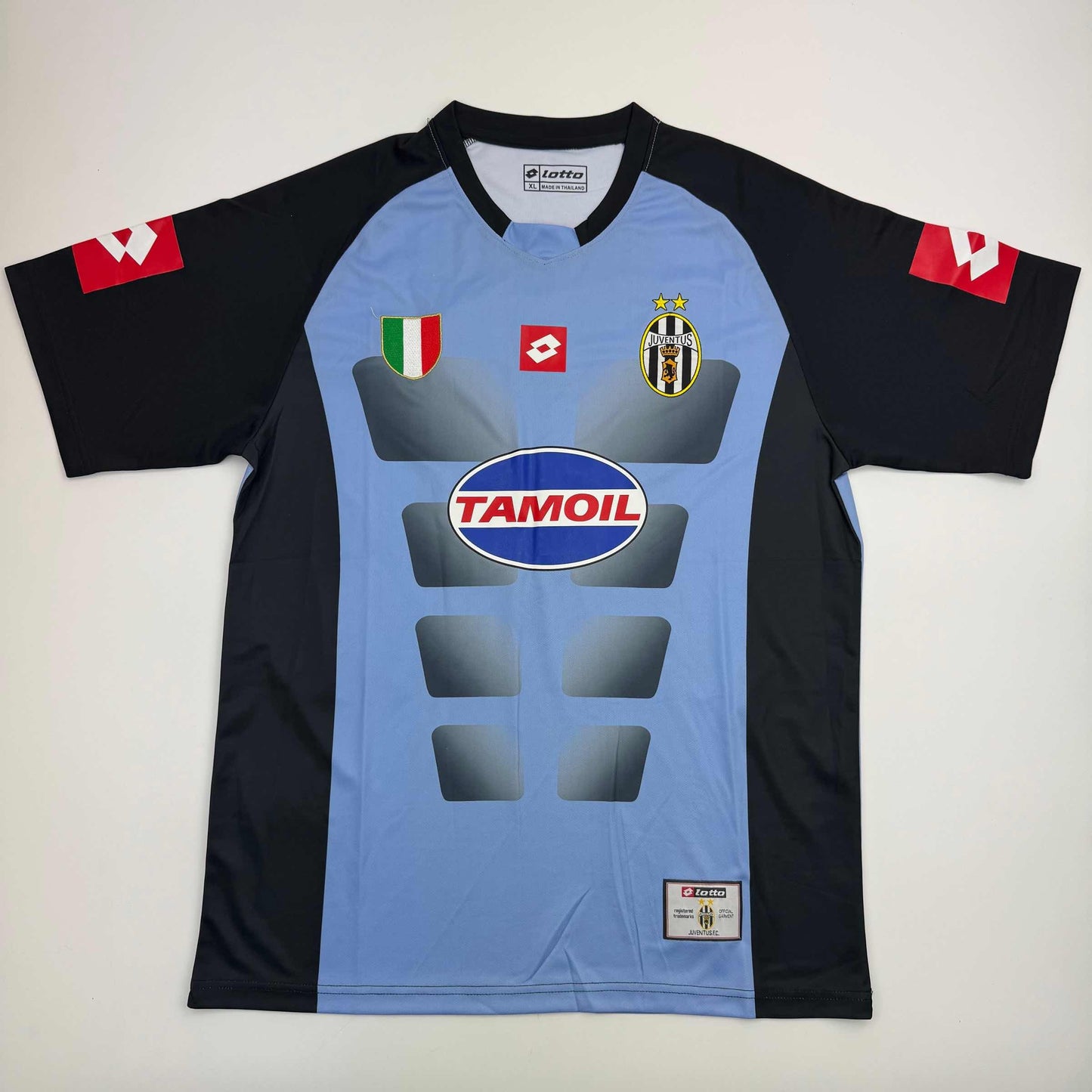 Autographed/Signed Gianluigi Buffon Juventus Blue Soccer Jersey Beckett BAS COA
