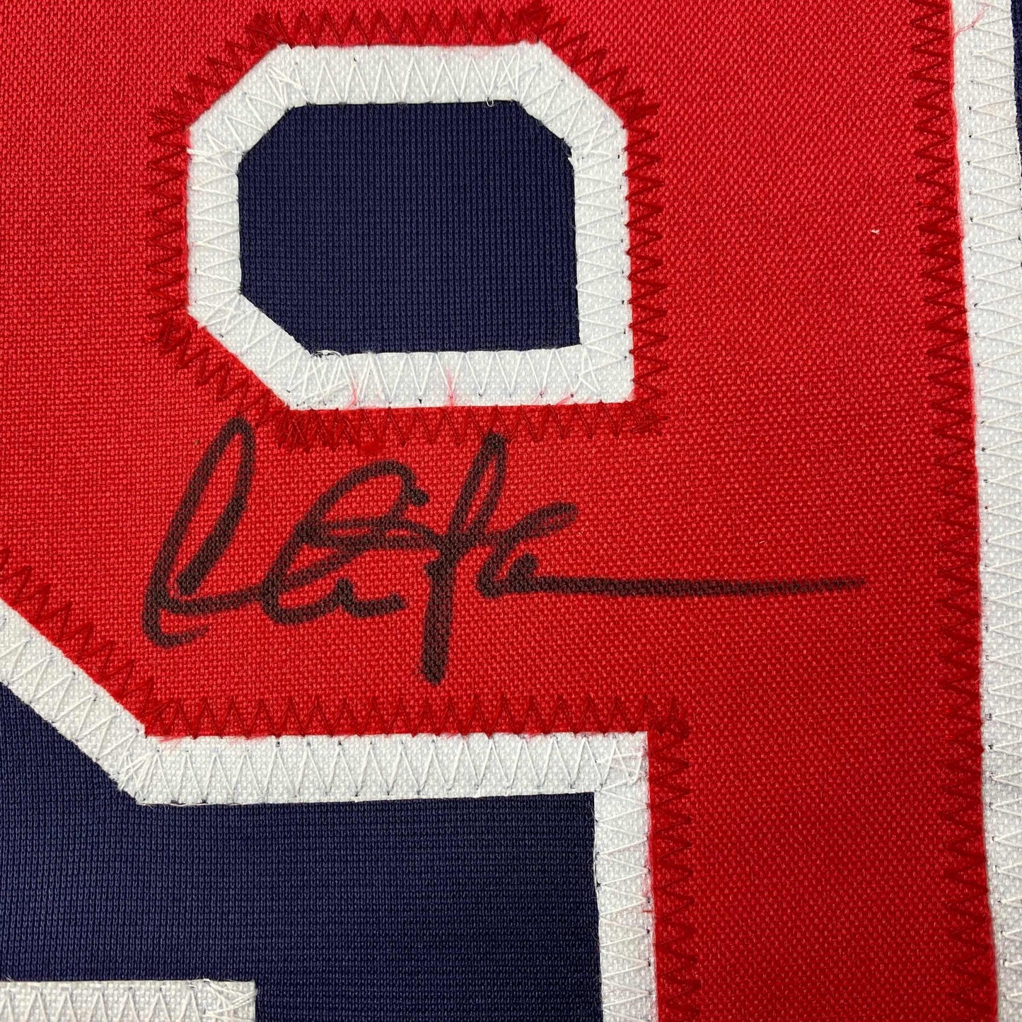 Autographed/Signed Charlie Sheen Wild Thing Ricky Vaughn Major League Movie Blue Baseball Jersey JSA COA